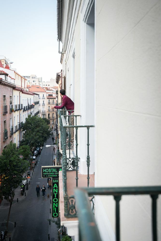 Hostal Carracedo Madri Exterior foto